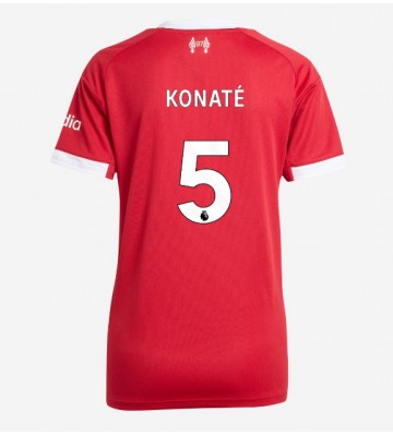Liverpool Ibrahima Konate #5 Replik Heimtrikot Damen 2025-26 Kurzarm